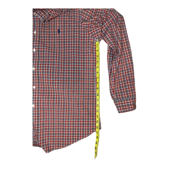 Polo Ralph Lauren Custom Fit Men’s Size L Button Down Plaid Long Sleeve - Picture 3 of 10